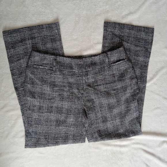 7th Ave NY&CO Black & Gray Knit Wide Leg Trousers size 18 - Picture 12 of 12